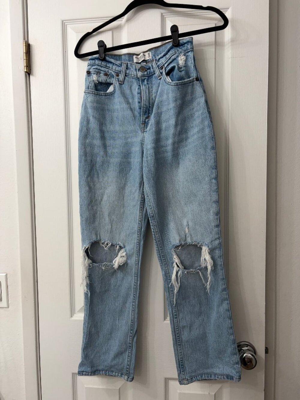 Abercrombie & Fitch The 90s Straight Ultra High Rise Jeans Size 25 / 0 Short